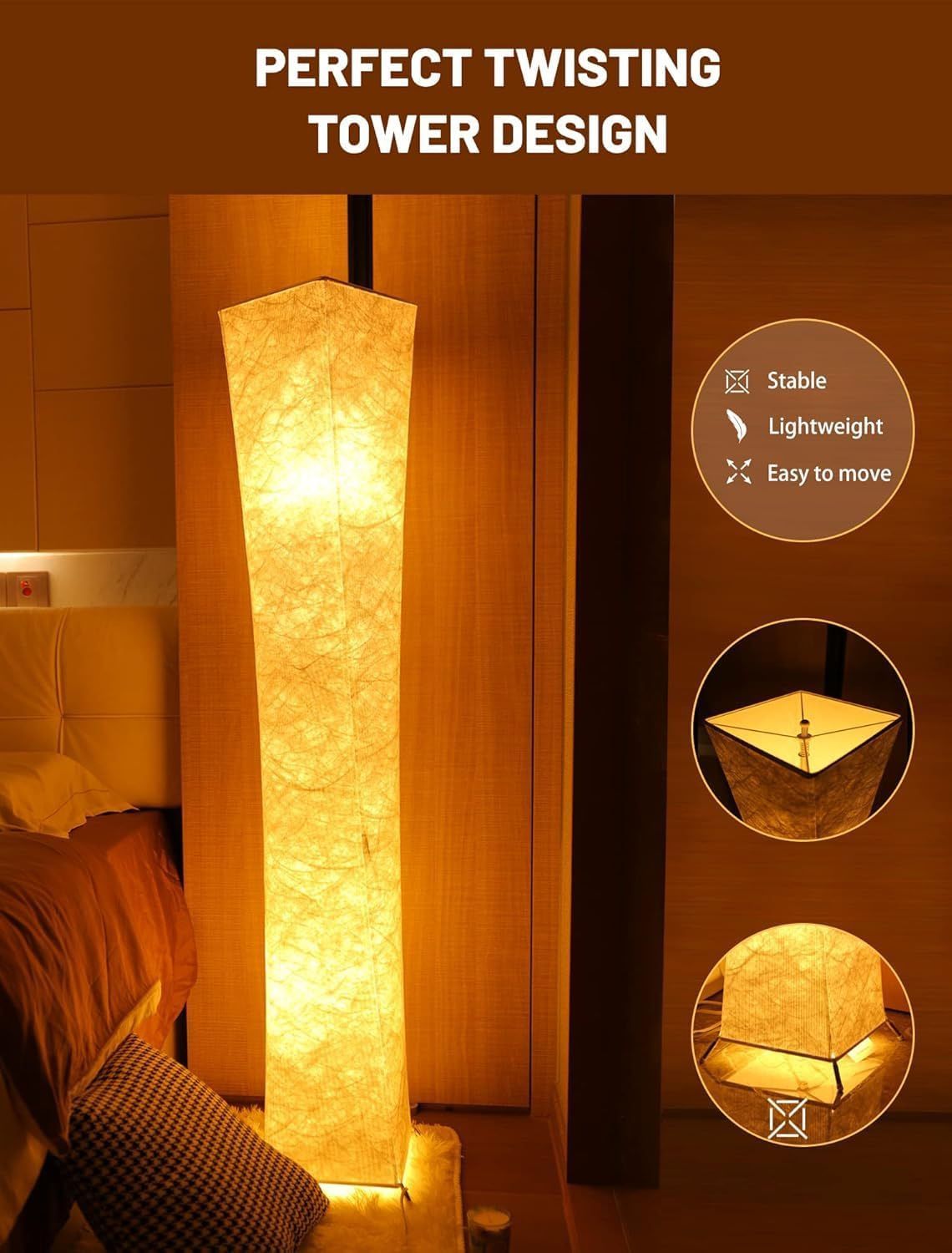 Smart RGB Floor Lamp with Remote & App Control - photo 4