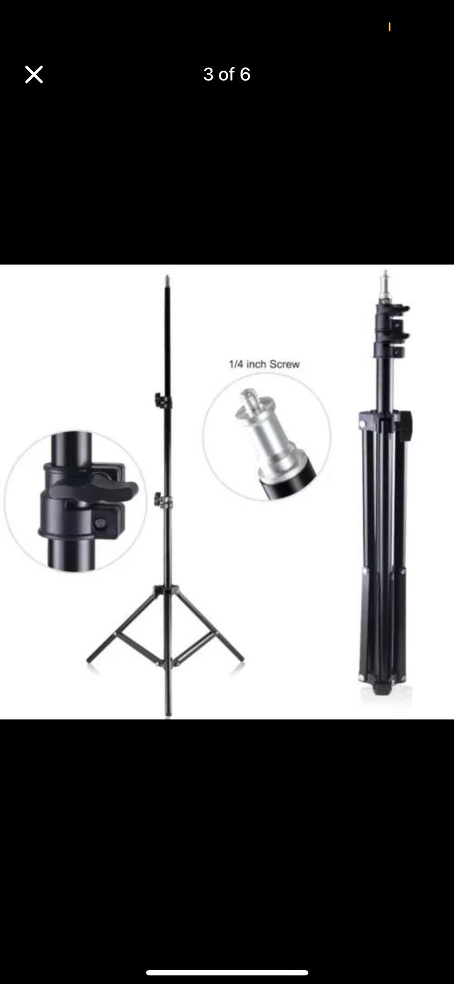 12-inch Ring Light with 1.6 Meter Tripod - photo 4