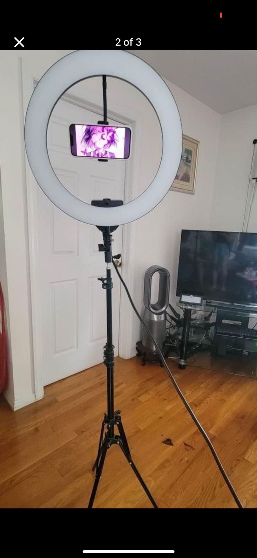 18 Inch Selfie Ring Light with Remote - photo 2