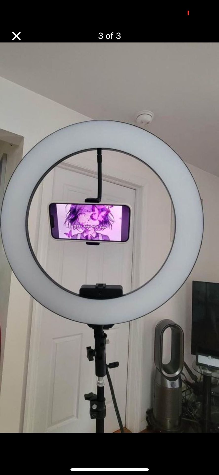 18 Inch Selfie Ring Light with Remote - photo 3