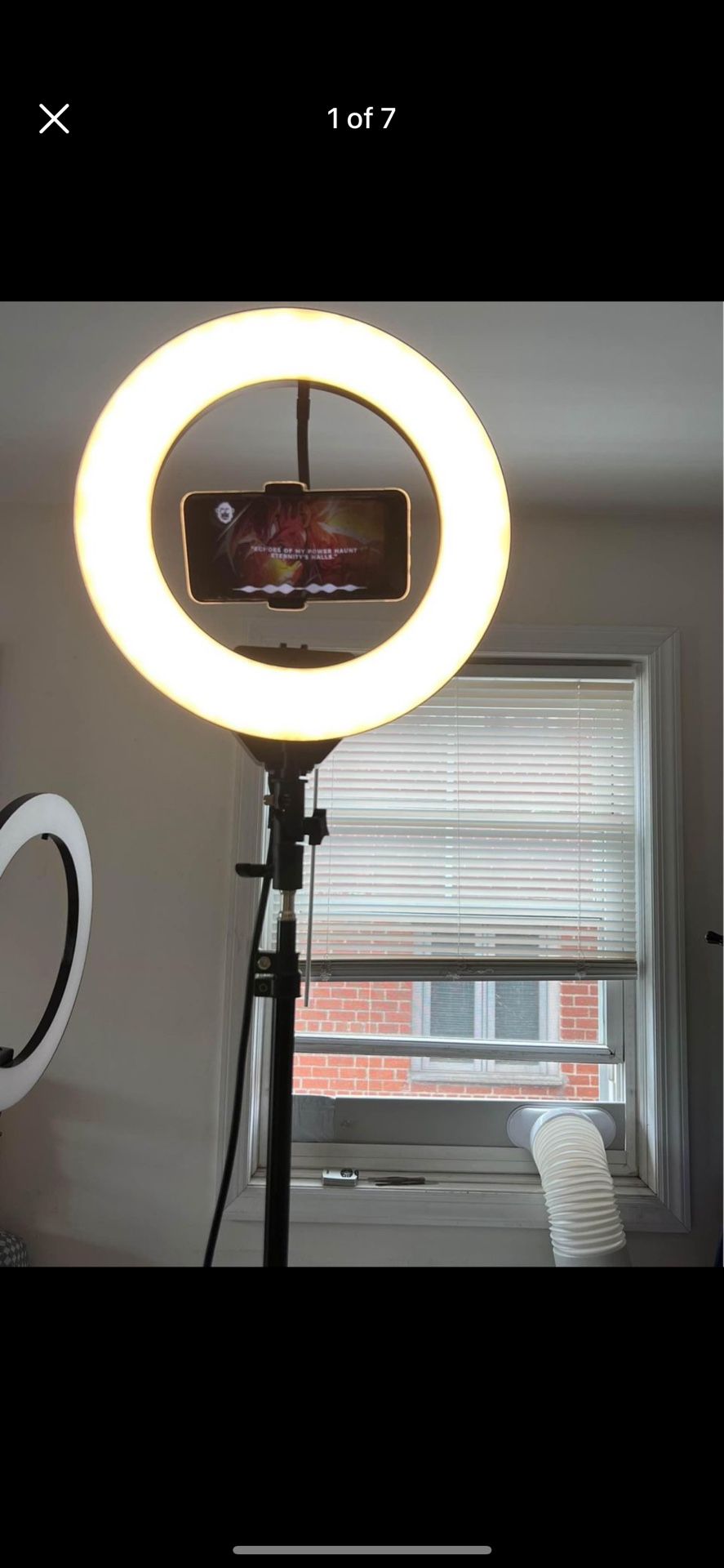 Professional 14-inch Dimmable Ring Light with Remote and 3 Color