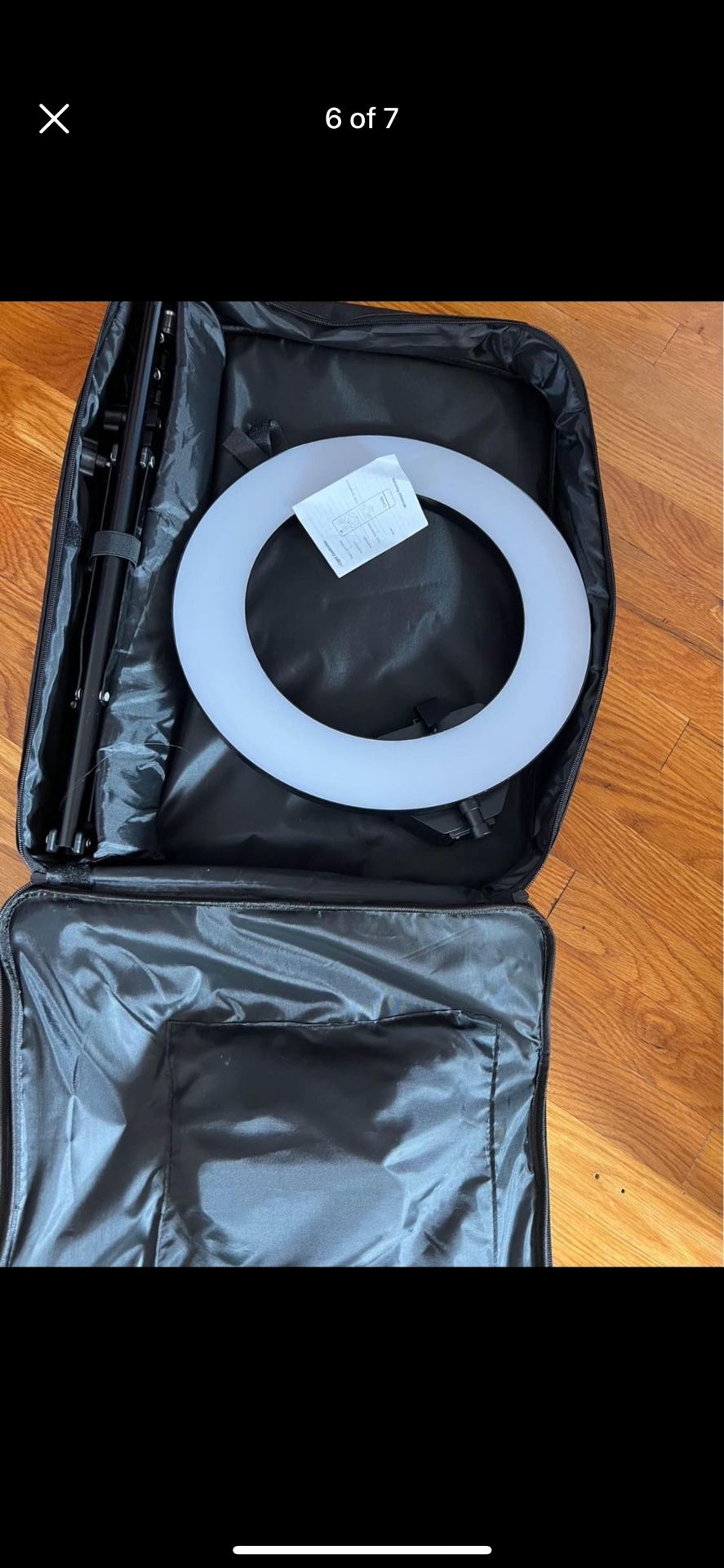Professional 14-inch Dimmable Ring Light with Remote and 3 Color - photo 5