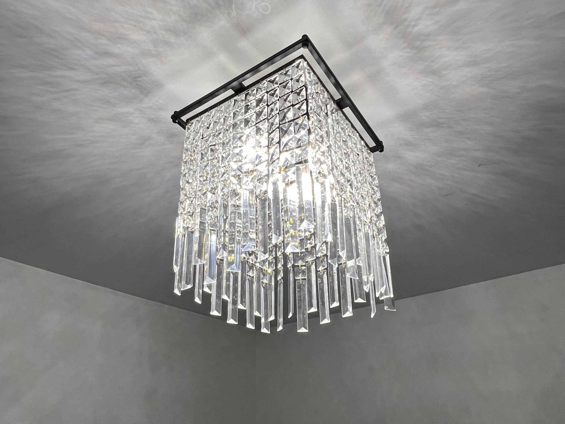 12inch Crystal Chandelier - New, Open Box