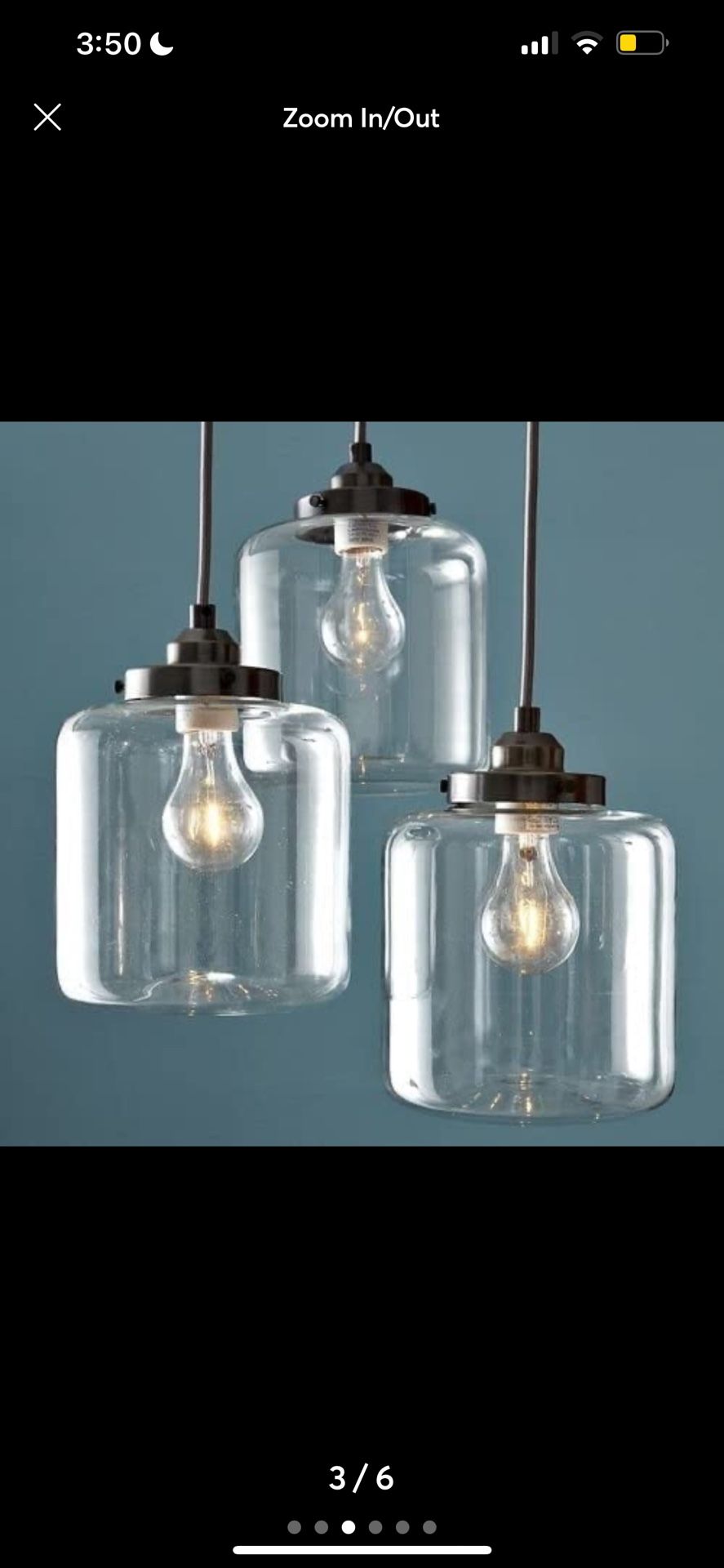 Vintage Chandelier Pendant Light for Living Room/Dining Room - photo 2