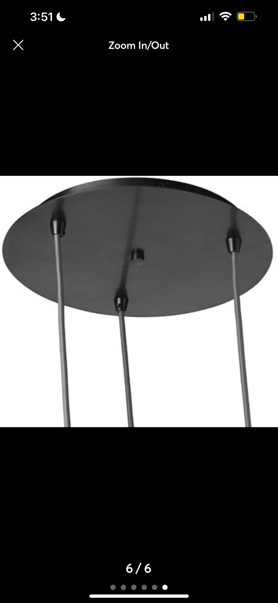 Vintage Chandelier Pendant Light for Living Room/Dining Room - photo 5