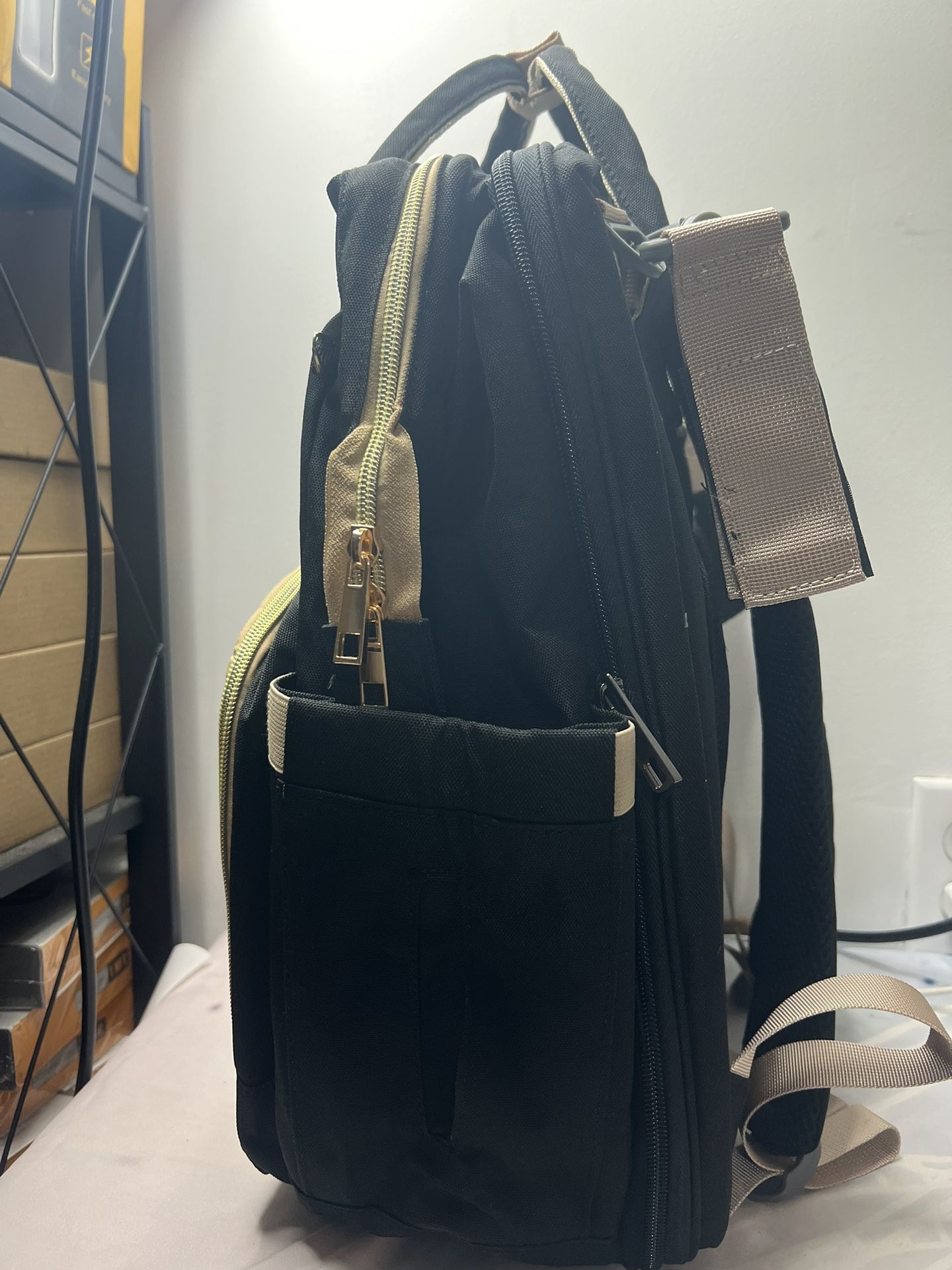 Diaper Backpack Black New - photo 3