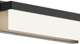 16.5" Black LED Vanity Light Fixture - Modern