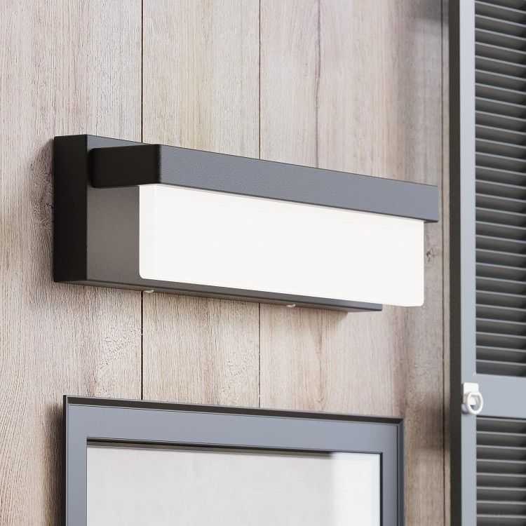 16.5" Black LED Vanity Light Fixture - Modern - photo 5