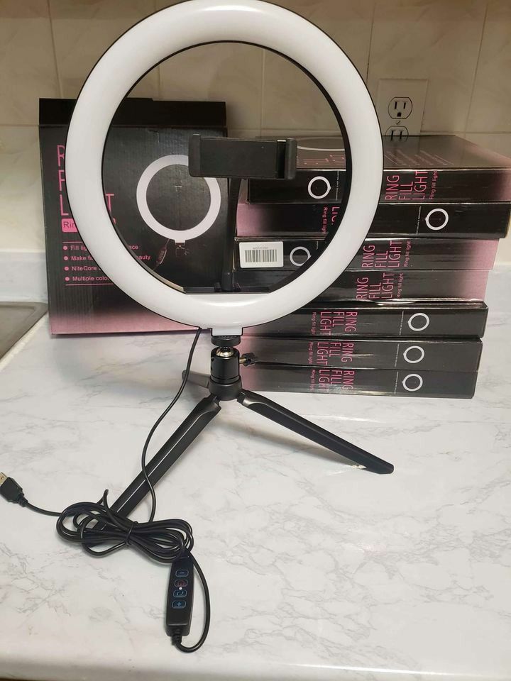 Ring Light 10 inches, 3 Light Modes