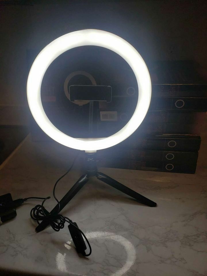 Ring Light 10 inches, 3 Light Modes - photo 3