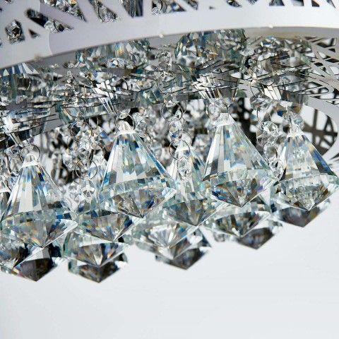 K9 Crystal Raindrop Chandelier Light Fixture - photo 5