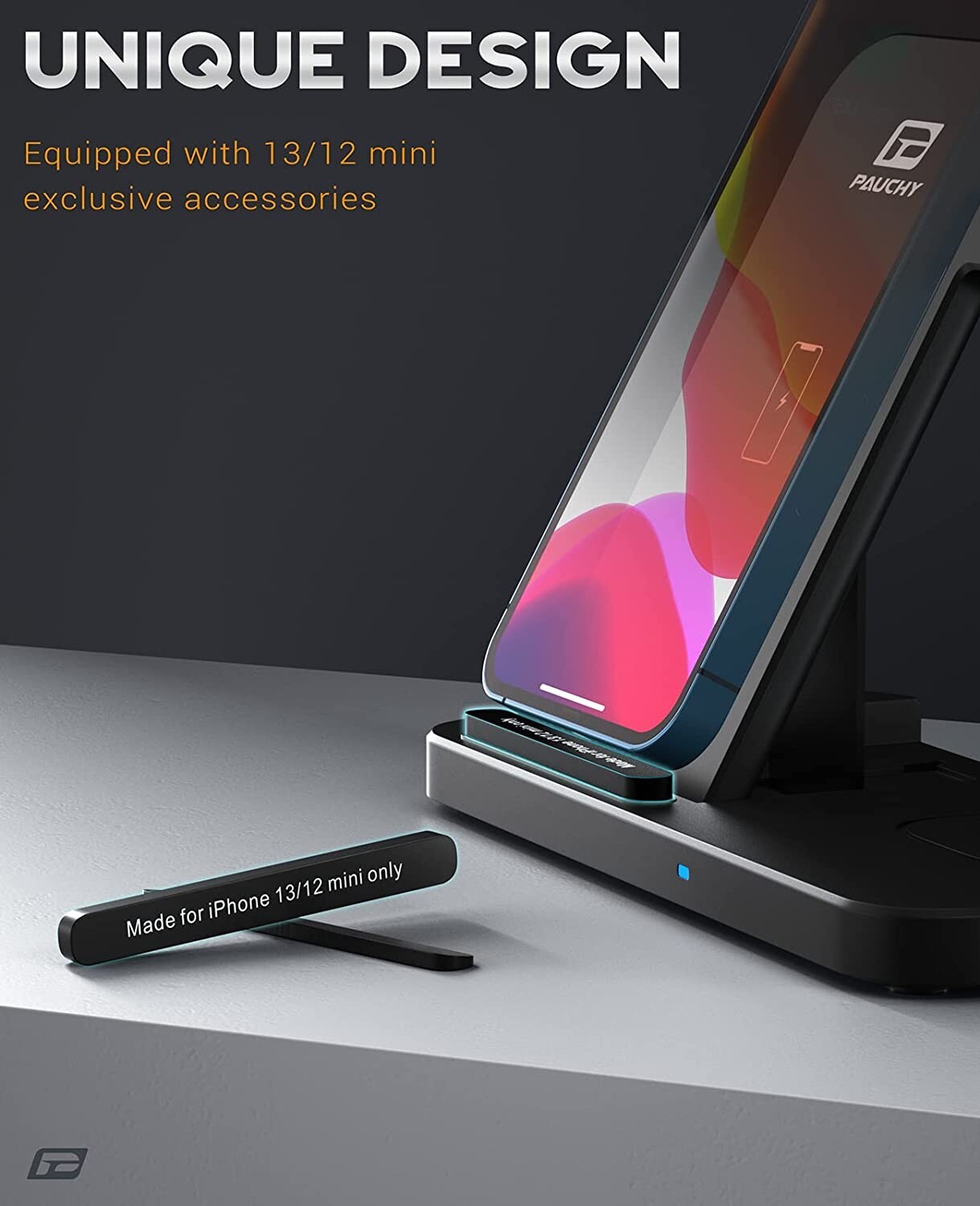 3-in-1 Qi Wireless Charger for Apple Devices - photo 4