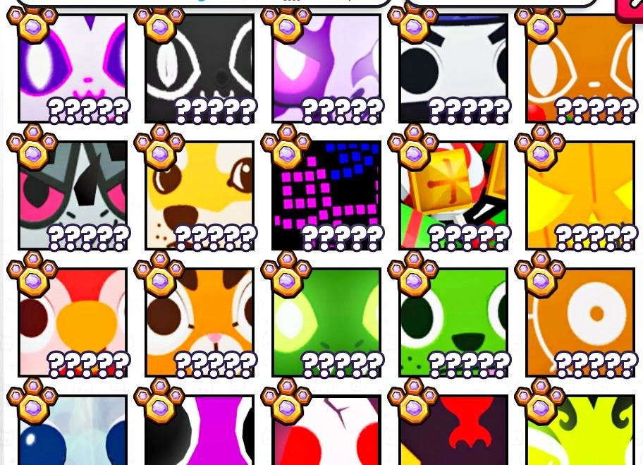 Roblox Pet Sim 99 Pets - Titanics, Huges, Gems