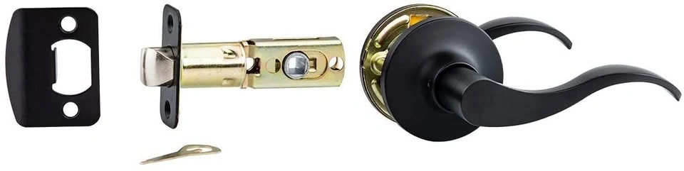 Black Closet or Room Door Handles / Knob (Left/Right) - photo 2