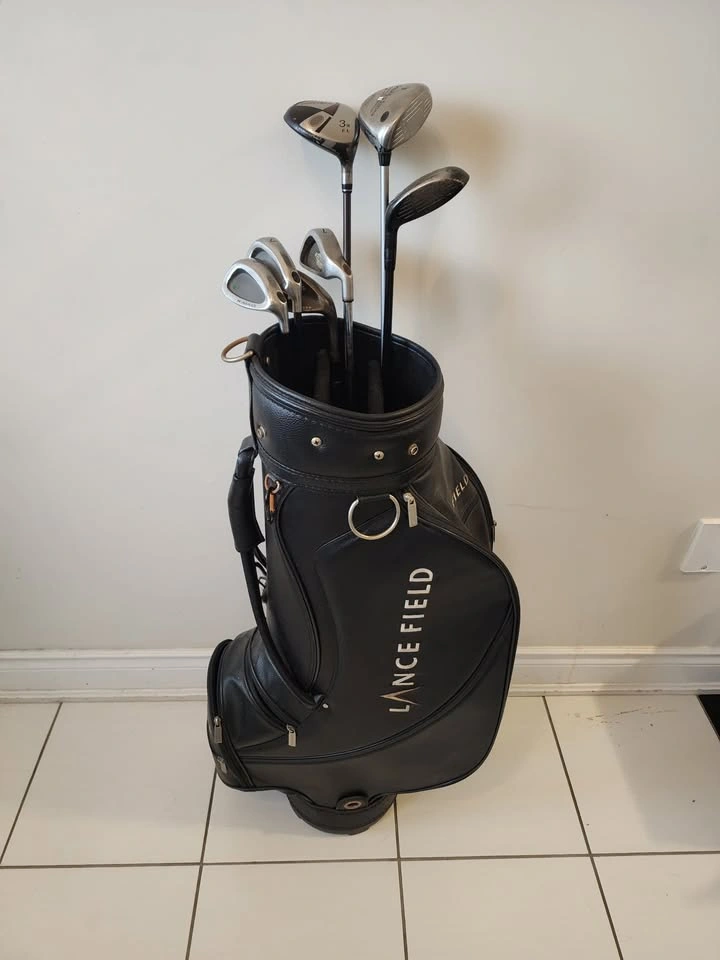 Bunch of clubs and golf cart bag for sale. - photo 3