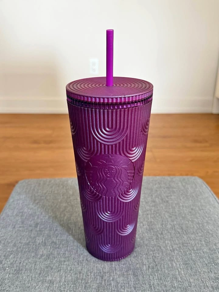 Starbucks Iridescent Purple Tumbler Cold Cup