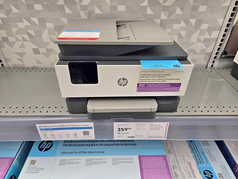 HP OfficeJet Pro 9015 All-in-One Wireless Color Smart Printer thumbnail