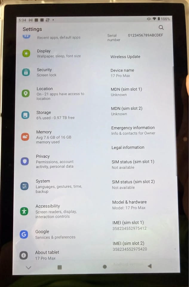 Android Tablet for Sale - photo 5