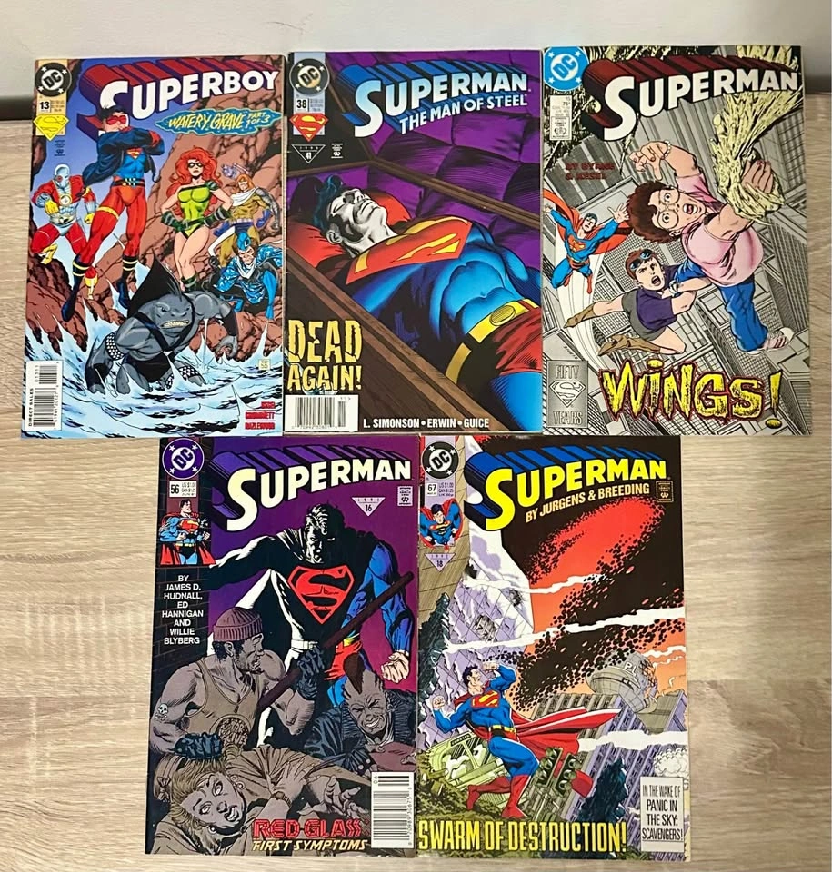 Huge Lot Of Vintage DC Comics Superman Action Comics - photo 4