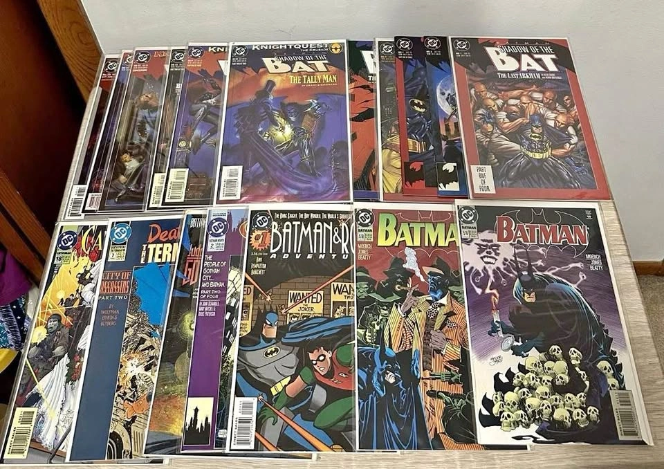 Vintage DC Batman Comic Book Lot