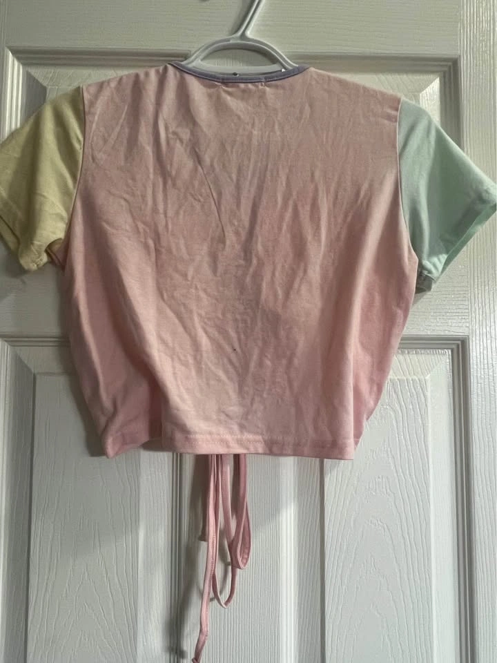 ROMWE Ruched Crop Top - photo 2