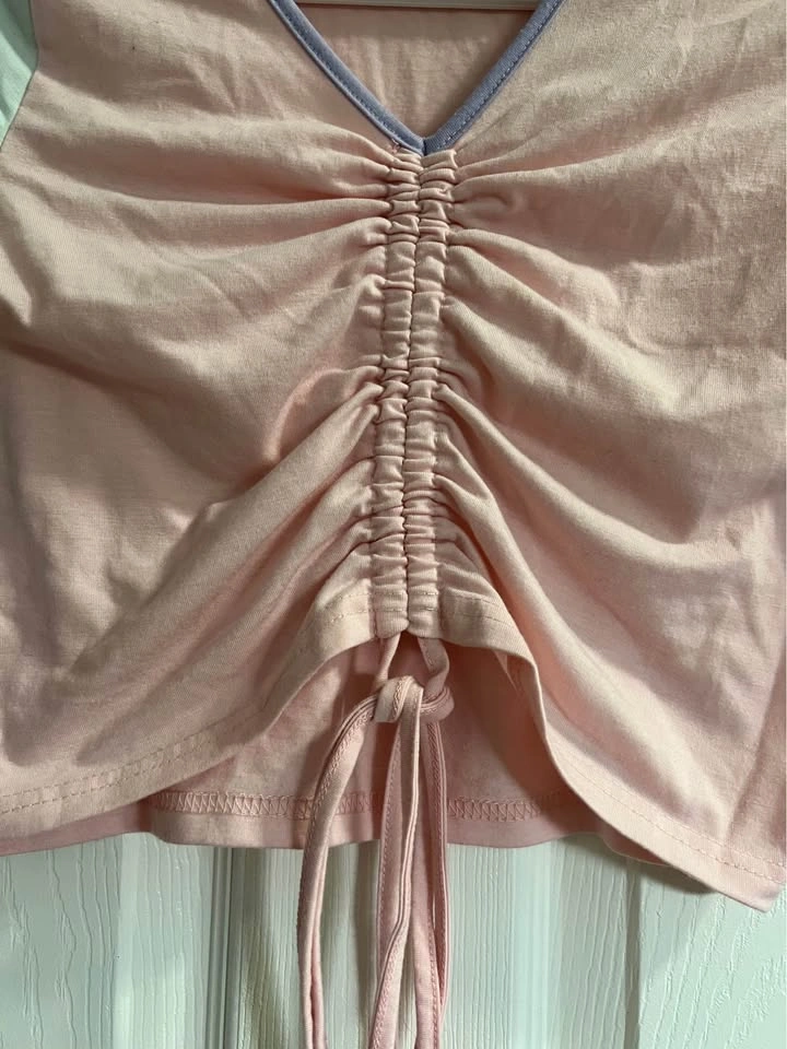 ROMWE Ruched Crop Top - photo 4