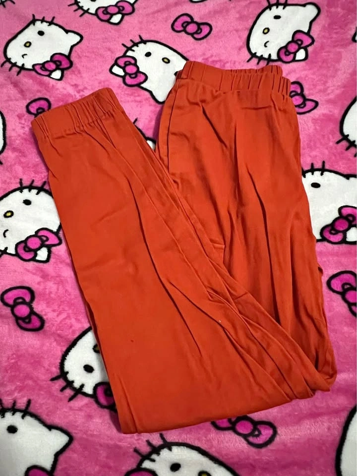 Orange pants