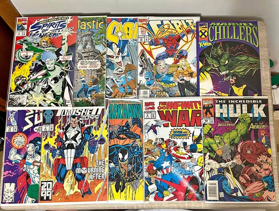 1990s Marvel Comic Books Lot