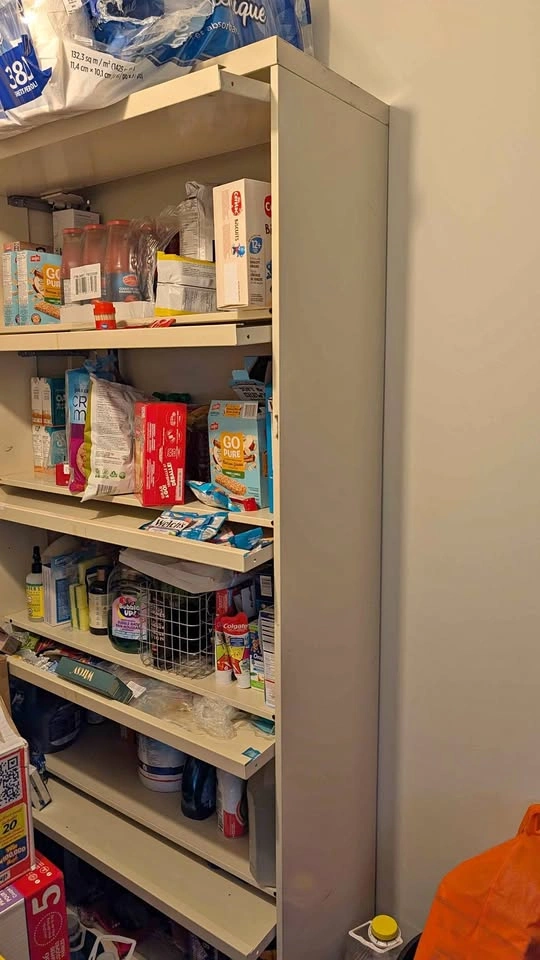 5 Layered Metal Shelf for Pantry Storage