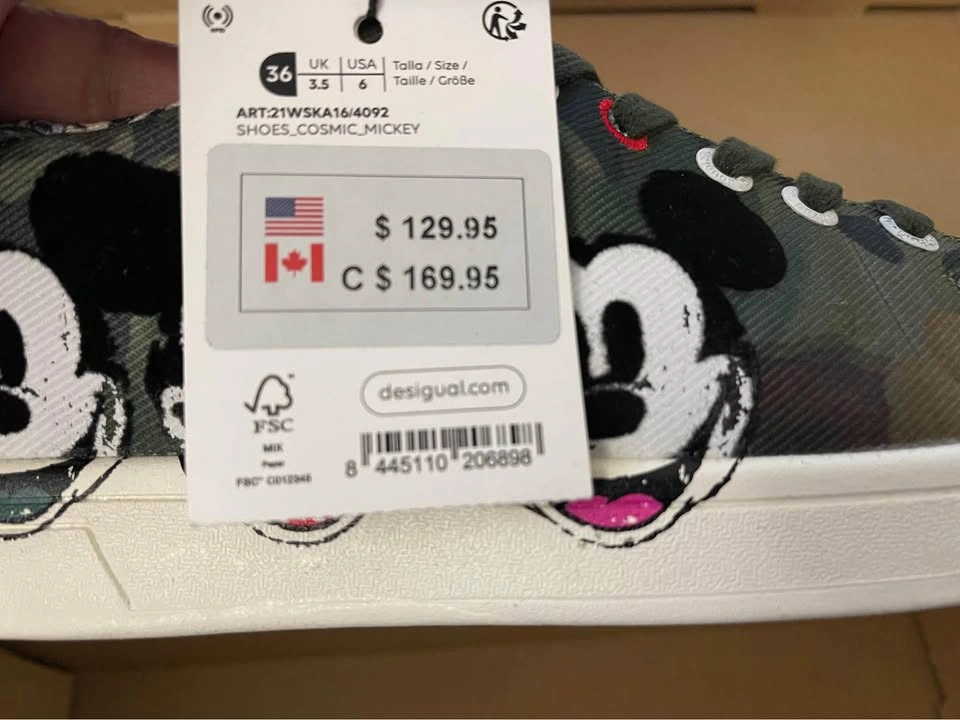 New In Box Women Size 6 Disney Mickey Mouse Shoes - photo 4