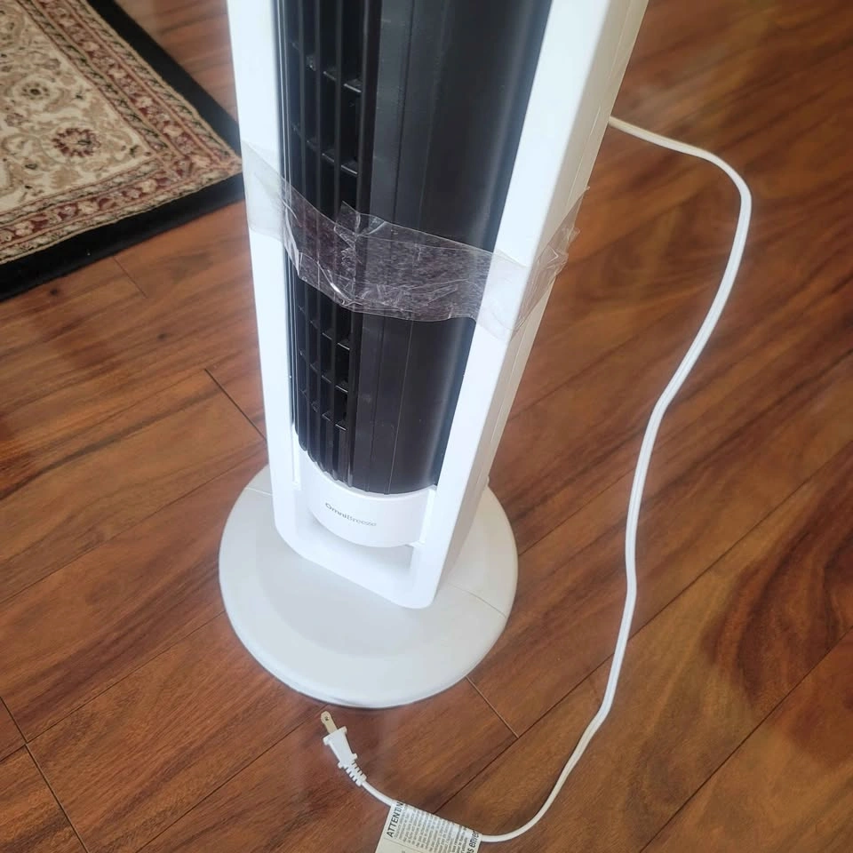 OmniBreze 38" Tower Fan (Brand New - No Box) w/ Remote - photo 5
