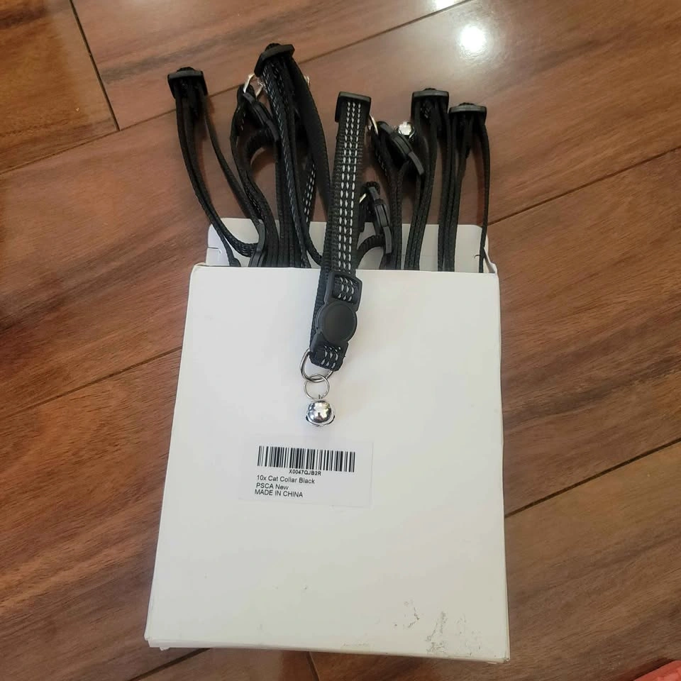 10 pcs Black Cat Collars (Brand New) - Taradale NE, Calgary - photo 2