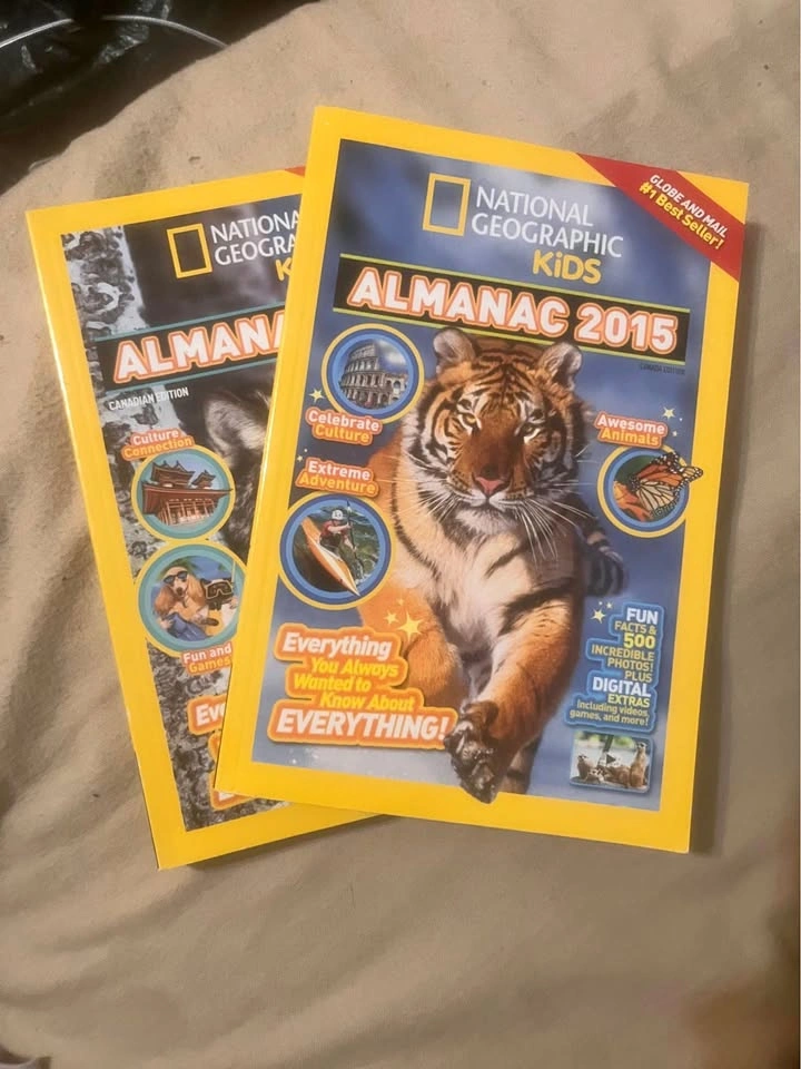 NATIONAL GEOGRAPHIC KIDS ALMAC BOOKS