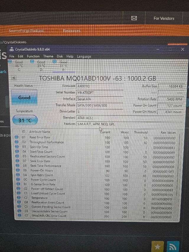 Toshiba 1 TB Hard Drive - photo 3