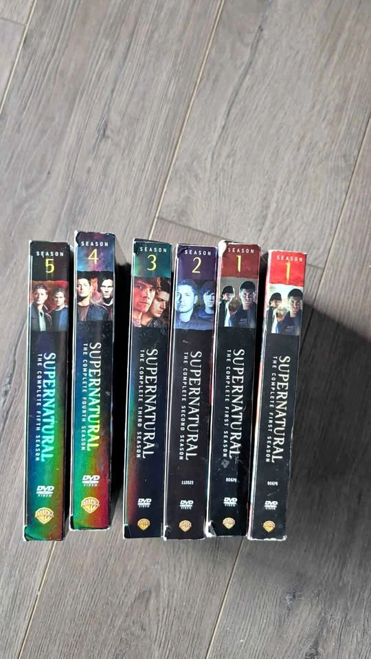 Supernatural Season 1-5 DVD Sets
