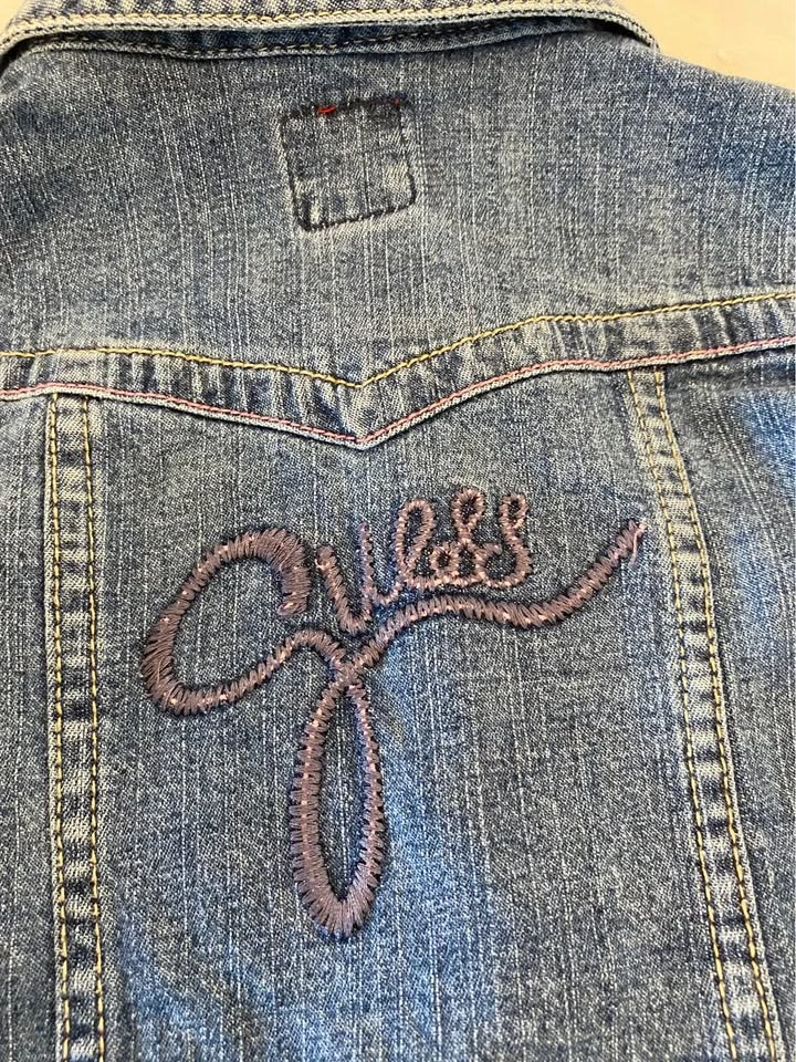 Girls toddler Guess Jean Jacket size 24 months - photo 2