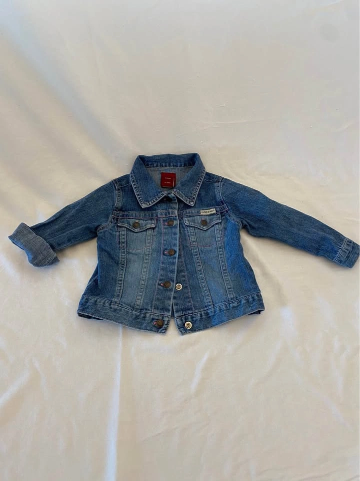 Girls toddler Guess Jean Jacket size 24 months - photo 3
