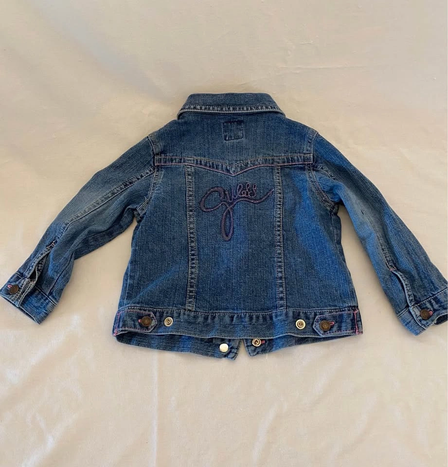 Girls toddler Guess Jean Jacket size 24 months - photo 4
