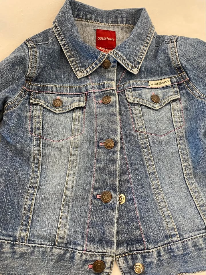 Girls toddler Guess Jean Jacket size 24 months - photo 5