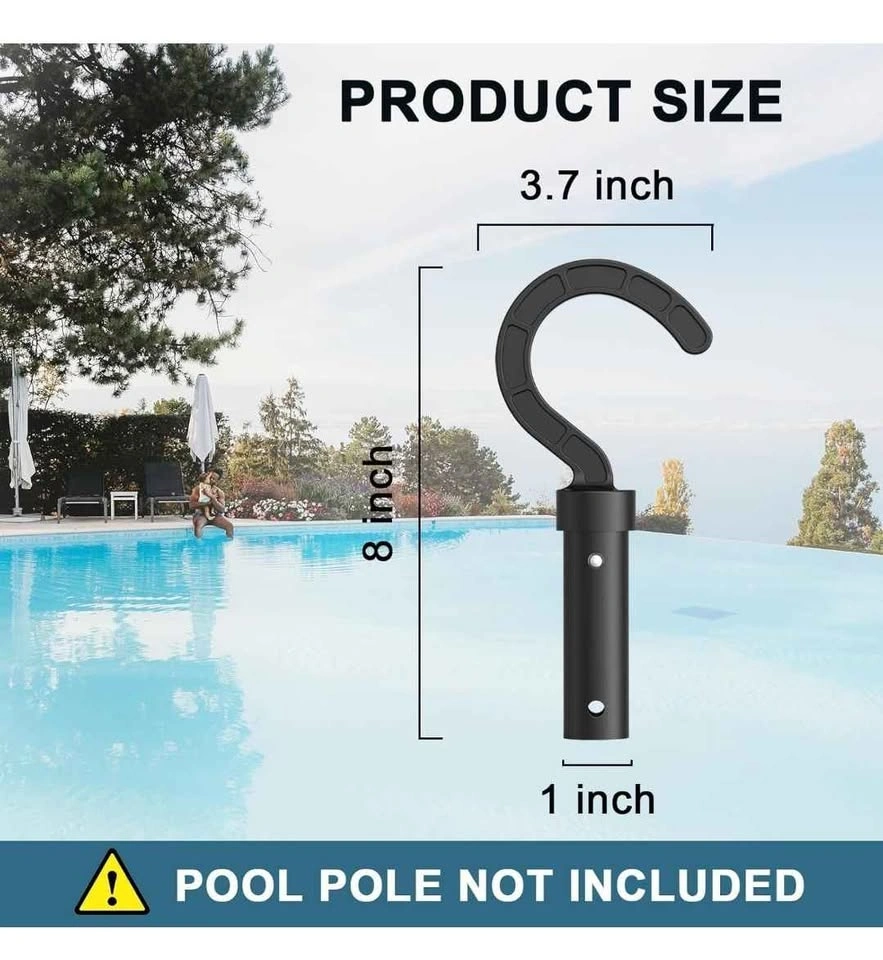 Pool Cleaner Hook - Keyrank Accessory (Black) - photo 2