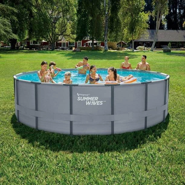 SUMMER WAVES 16' ELITE FRAME POOL WITH FILTER - photo 2
