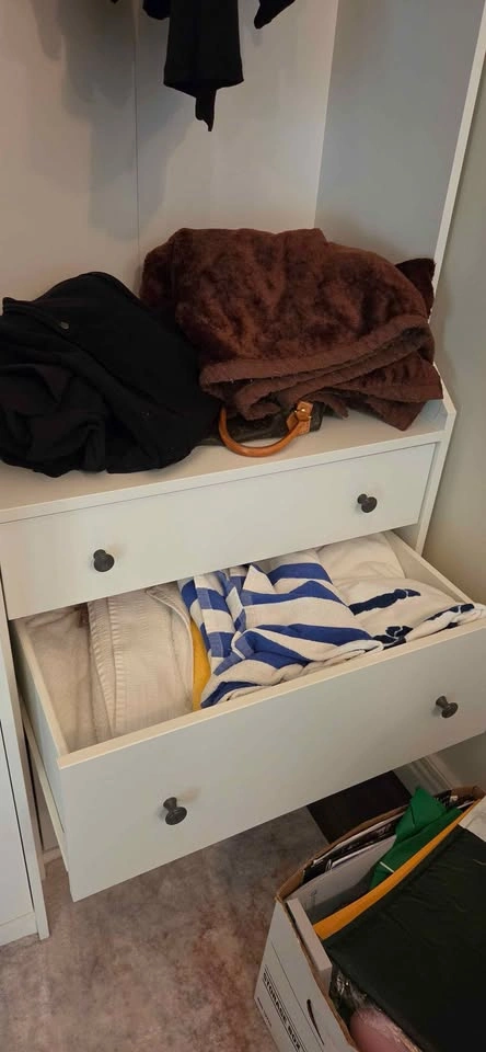 HAUGA Ikea 3 drawer wardrobe - photo 2