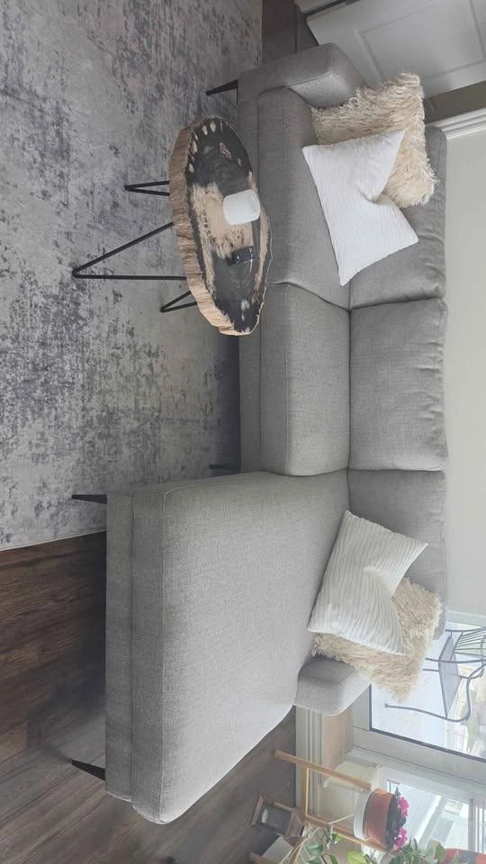 Structube Teresa Couch - Light Gray - photo 2