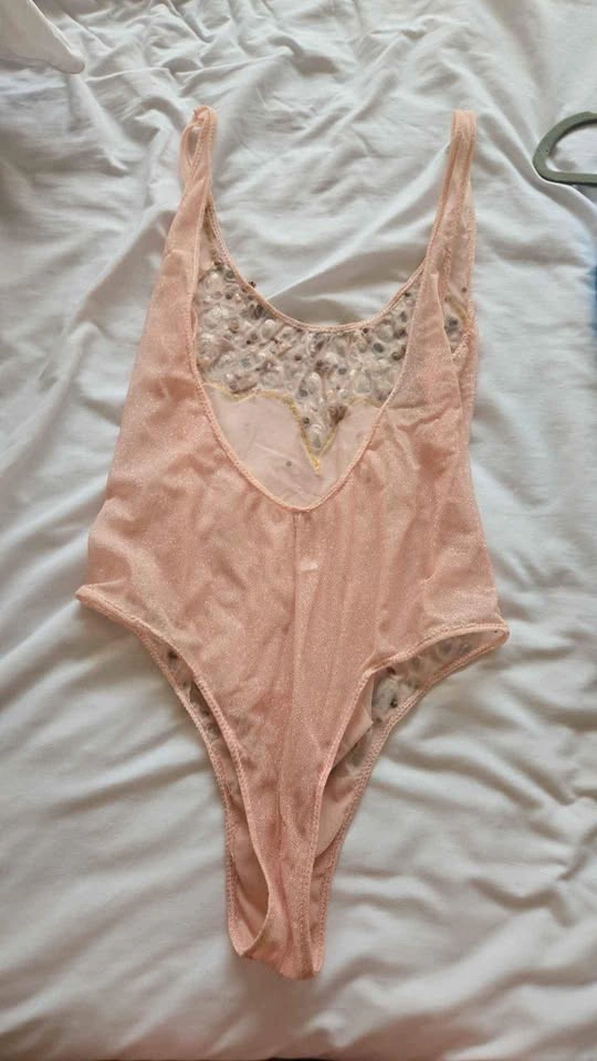 Bodysuit Bathing Suit with Jewels - Large - photo 2