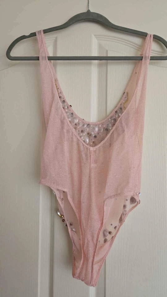 Bodysuit Bathing Suit with Jewels - Large - photo 5