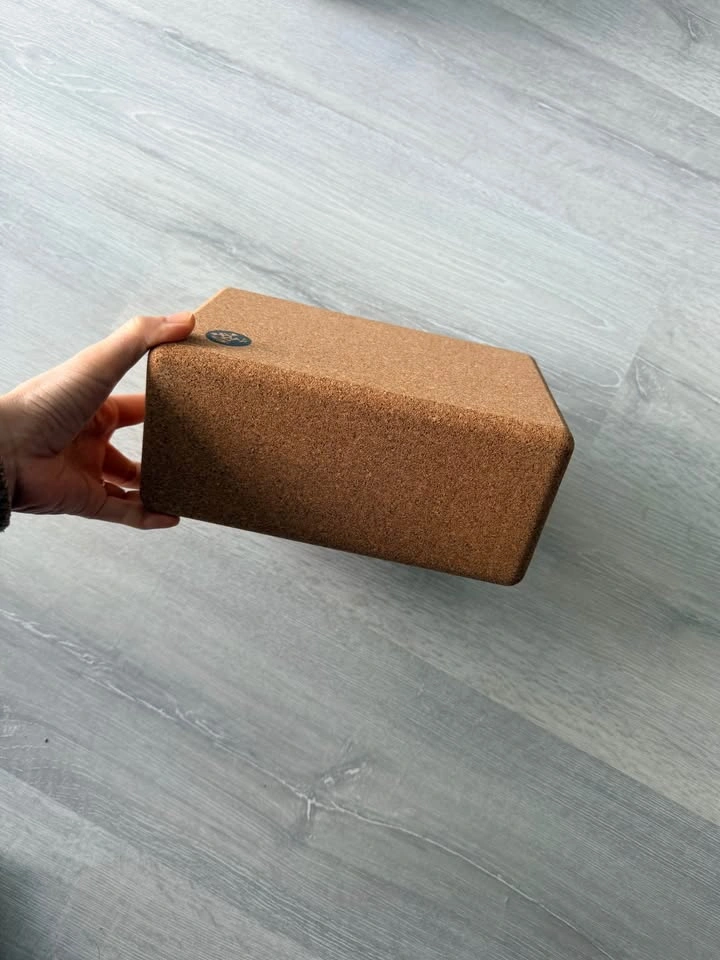 Moving out) Manduka Yoga Mat & Cork Block Set - photo 3