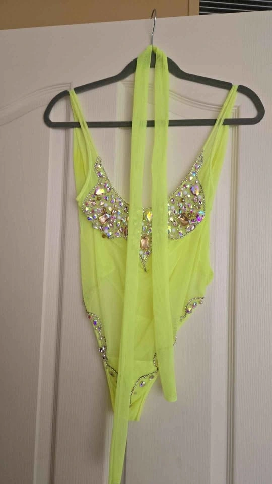 Bodysuit Bathing Suit with Jewels - Large - photo 4