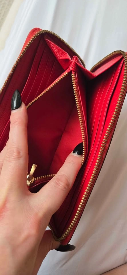 Coach wallet red - photo 4