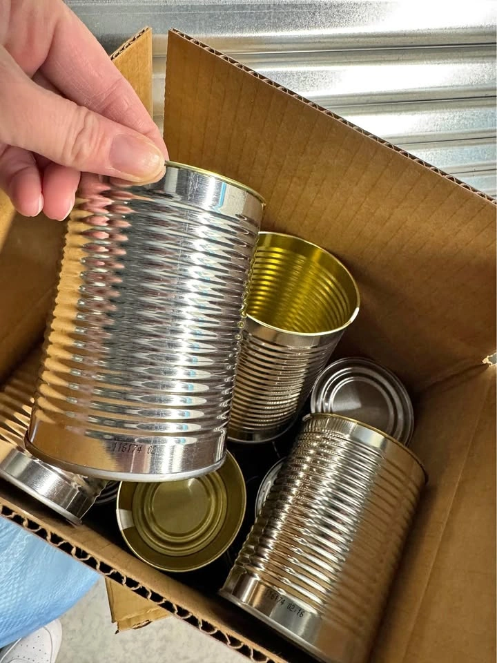 Tin Can Cups - Rolled Back Flange - 19oz Capacity (50pk)