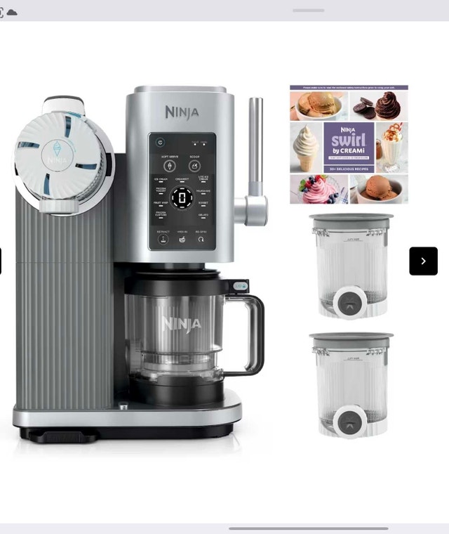 Ninja CREAMi Swirl NC701C Ice Cream Maker - photo 3